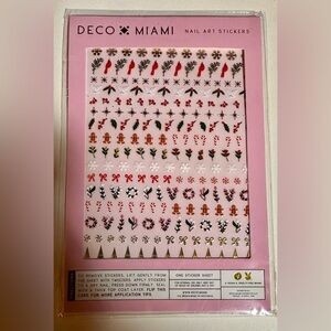 Deco Miami Christmas Nail Art Stickers